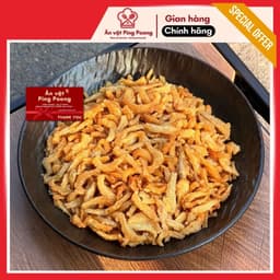 Khô Cá Cơm Sấy Giòn Tách Dầu Ăn Liền, Khô Cá Cơm Chiên Giòn Hương Vị Quê Nhà, Thực Phẩm Biếu Tết 2