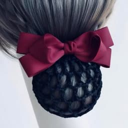 Kẹp búi tóc nơ xinh Dubochic 10cm thời trang văn phòng đơn giản cao cấp 1
