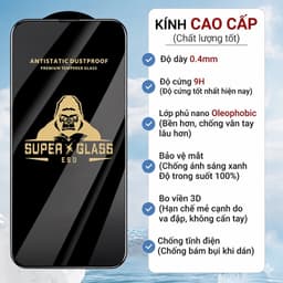 Kính cường lực VIVO X200 PRO MINI full màn trong suốt miếng dán bảo vệ điện thoại VV 3