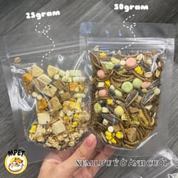 Đồ ăn dặm mix nhiều loại cho hamster, sóc, bọc ú, nhím,..❌ĐỌC KĨ MÔ TẢ❌ 1