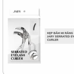 Kẹp Bấm Mi Jary Giúp Cong Mi, Hạn Chế Gãy Mi Serrated Eyelash Curler 1