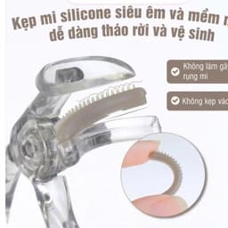 Kẹp Bấm Mi Jary Giúp Cong Mi, Hạn Chế Gãy Mi Serrated Eyelash Curler 2
