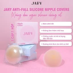 Miếng Dán Ngực Tự Thân Silicone Jary Nipple Covers Chống Rớt Chống Mồ Hôi 2