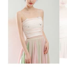 Áo Hai Dây Tập Múa Cổ Trang 3