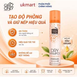 Dầu Gội Khô Girlz Only Party Nights/ Dazzling Volume /For Blondes 100ml 200ml Giúp Bồng Bềnh Tóc 3
