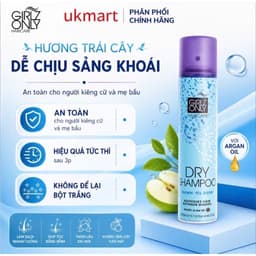 Dầu Gội Khô Girlz Only Party Nights/ Dazzling Volume /For Blondes 100ml 200ml Giúp Bồng Bềnh Tóc 2