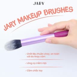 Bộ Cọ Trang Điểm Jary Makeup Brush Set 4 Cây Kèm Túi Đựng Da Pu 8
