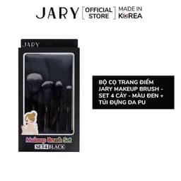 Bộ Cọ Trang Điểm Jary Makeup Brush Set 4 Cây Kèm Túi Đựng Da Pu 6