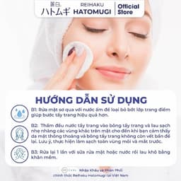 Nước Tẩy Trang Làm Sạch Sâu Lỗ Chân Lông, Dưỡng Ẩm Và Làm Sáng Da Hatomugi Nhật Bản 500ml 4