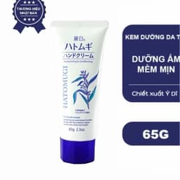 Kem Dưỡng Da Tay Reihaku Hatomugi Hand Cream 65g Giúp Dưỡng Ẩm và Làm Sáng Da 4