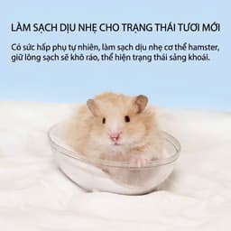 BELGI cát tắm cho chuột hamster nhiều mùi làm sạch lông thơm mát 6