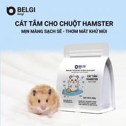 BELGI cát tắm cho chuột hamster nhiều mùi làm sạch lông thơm mát 1