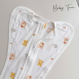 Nhộng chũn petti thun lạnh Baby Tom mềm mát cho bé sơ sinh 7