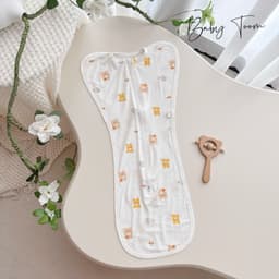 Nhộng chũn petti thun lạnh Baby Tom mềm mát cho bé sơ sinh 6