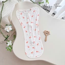 Nhộng chũn petti thun lạnh Baby Tom mềm mát cho bé sơ sinh 4