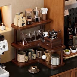 Kệ Gỗ 3 Tầng Để Đồ Đa Năng - Kệ Góc Để Mỹ Phẩm, Nước Hoa, Đồ Trang Điểm L Phù Hợp Mọi Góc Phòng(san) 5