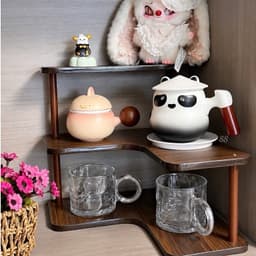 Kệ Gỗ 3 Tầng Để Đồ Đa Năng - Kệ Góc Để Mỹ Phẩm, Nước Hoa, Đồ Trang Điểm L Phù Hợp Mọi Góc Phòng(san) 9