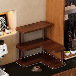 Kệ Gỗ 3 Tầng Để Đồ Đa Năng - Kệ Góc Để Mỹ Phẩm, Nước Hoa, Đồ Trang Điểm L Phù Hợp Mọi Góc Phòng(san) 6