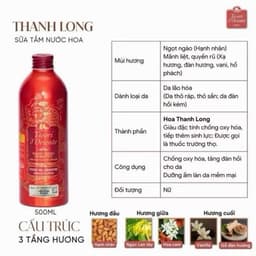 Sữa Tắm Nước Hoa Tesori d’Oriente 500ml Kèm Vòi Chính Hãng 2
