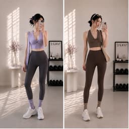 [Hoả Tốc Sẵn] Đồ Tập Gym,Yoga,Pilates Áo Bra Thể Thao Nữ Có Mút QC Yếm Cổ Nơ 1