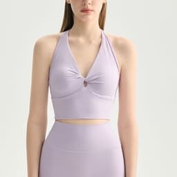 [Hoả Tốc Sẵn] Đồ Tập Gym,Yoga,Pilates Áo Bra Thể Thao Nữ Có Mút QC Yếm Cổ Nơ 7