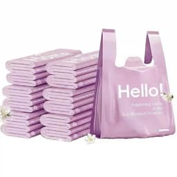 Túi Rác Rút Hương Hoa Nhài 46x52cm Túi Đựng Rác Gia Đình Dạng Quai Xách Tiện Lợi Túi Rác Thơm Cao Cấp 3