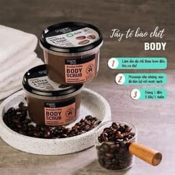 [Chính Hãng] Tẩy Tế Bào Da Chết Mặt, Body Cafe Organic Shop 75ml và 250ml của Nga 4