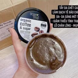 [Chính Hãng] Tẩy Tế Bào Da Chết Mặt, Body Cafe Organic Shop 75ml và 250ml của Nga 3
