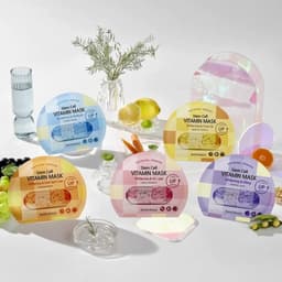 [10 miếng] Mặt nạ Banobagi Stem Cell Vitamin Mask cấp ẩm, nâng cơ, chống lão hoá da hiệu quả 30ml 2