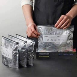 [Bán Chạy] 100 Túi Zip Bạc Nhôm Đựng Thực Phẩm - Size Cơ Bản – Túi Bảo Quản Tủ Lạnh, Cấp Đông Chống Ẩm Tiện Lợi 2