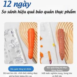[Bán Chạy] 100 Túi Zip Bạc Nhôm Đựng Thực Phẩm - Size Cơ Bản – Túi Bảo Quản Tủ Lạnh, Cấp Đông Chống Ẩm Tiện Lợi 8