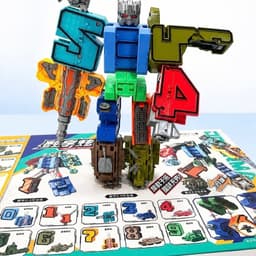 Robot Chữ Số Lắp Ghép Biến Hình Từ Các Con Số 0 - 9 Đồ Chơi Lắp Ráp Cho Bé Phát Triển Tư Duy 9