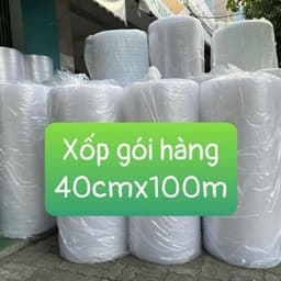 [dài 100m]loại dày, xốp chống sốc, gói hàng. kích thước 40cmx100m 3