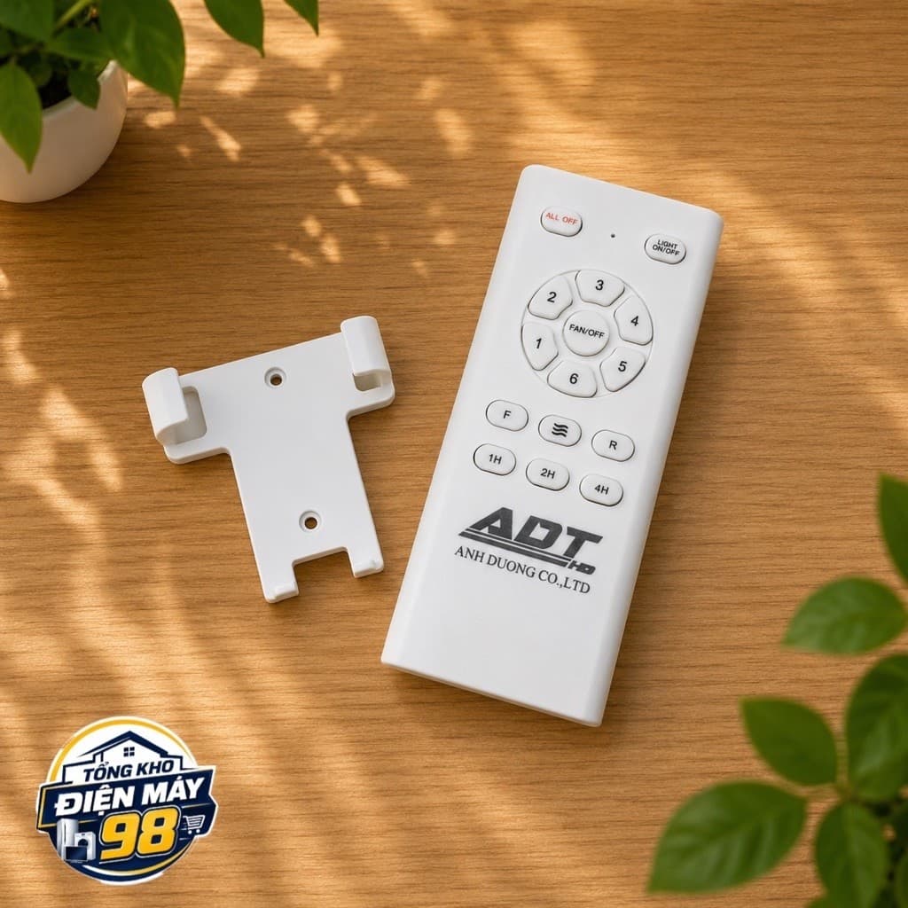Điều khiển quạt trần ADT động cơ DC chính hãng