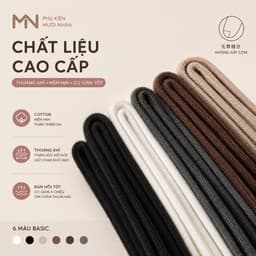 Tất đùi nữ giữ ấm, vớ đùi không bí không tuột, thon gọn bắp chân, phối váy phong cách Hàn dày mịn 2