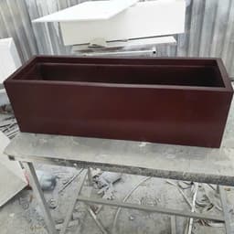 Chậu Nhựa composite  trồng cây chất liệu PVC FOAM siêu nhẹ, chậu trồng cây ban công,sân vườn độ bền cao 9