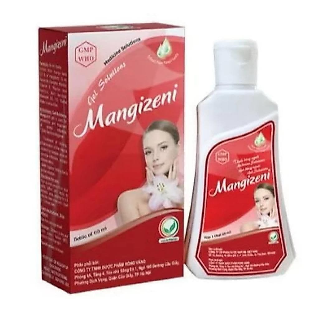 Mangizeni Gel vệ sinh phụ nữ cao cấp, chiết xuất thảo dược - chai 120ml. [TAOTAOSHOP123]