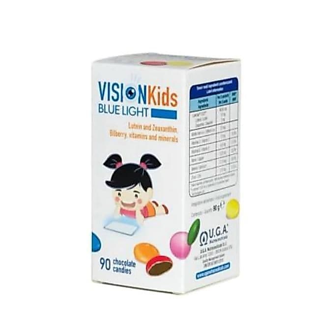 Viên uống Vision Kids Blue Lᶖght (90 viên) hỗ trợ sáng mắt, giảm hiện tượng nheo mắt, nháy mắt và mỏi mắt.[TAOTAOSHOP]