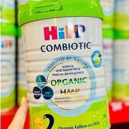 Sữa HiPP Combiotic Organic Số 2 800g Cho Bé Từ 6 Tháng Tuổi Sữa Hữu Cơ Đức GOS HMO 6