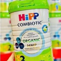Sữa HiPP Combiotic Organic Số 2 800g Cho Bé Từ 6 Tháng Tuổi Sữa Hữu Cơ Đức GOS HMO 2
