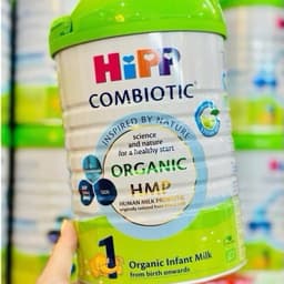 Sữa HiPP Combiotic Organic Số 2 800g Cho Bé Từ 6 Tháng Tuổi Sữa Hữu Cơ Đức GOS HMO 4