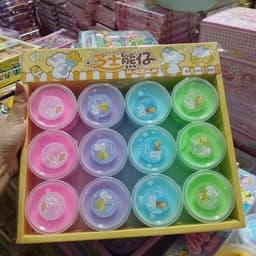 Slime 24 lọ  chất nhờn ma quái có nhũ trong suốt 7