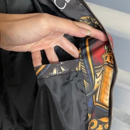 Áo Khoác Bomber Nam 2 Lớp Họa Tiết Hoàng Gia 3D Cao Cấp Dày Dặn, Form Sang Trọng Cá Tính 5