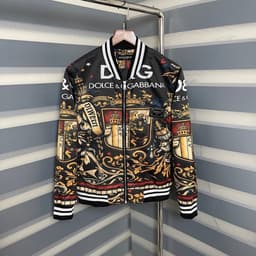 Áo Khoác Bomber Nam 2 Lớp Họa Tiết Hoàng Gia 3D Cao Cấp Dày Dặn, Form Sang Trọng Cá Tính 1