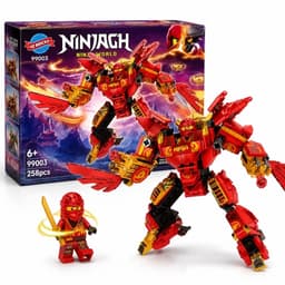 Bộ đồ chơi lắp ráp ninja go 252 chi tiết , xếp hình cho bé trai , phát triển tư duy 3