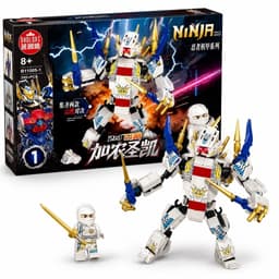 Bộ đồ chơi lắp ráp ninja go 252 chi tiết , xếp hình cho bé trai , phát triển tư duy 7