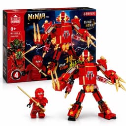 Bộ đồ chơi lắp ráp ninja go 252 chi tiết , xếp hình cho bé trai , phát triển tư duy 8