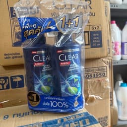 [CHUẨN THÁI] COMBO 2 DẦU GỘI CLEAR MEN THÁI LAN 350ml/chai BẠC HÀ 9