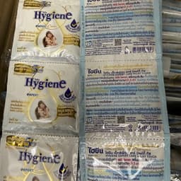 [CHUẨN THÁI] 60 GÓI NƯỚC XẢ VẢI HYGIENE NỘI ĐỊA THÁI LAN 20ml/gói(12 gói/ dây) 3