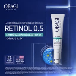 Obagi Retinol 0.5 1.0 Kem Dưỡng Làm Mờ Nếp Nhăn Và Làm Đều Màu Da Chống Lão Hoá Mờ Thâm Sạm Nám - 28g 3